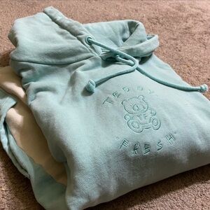 Teddy Fresh Color Block Hoodie